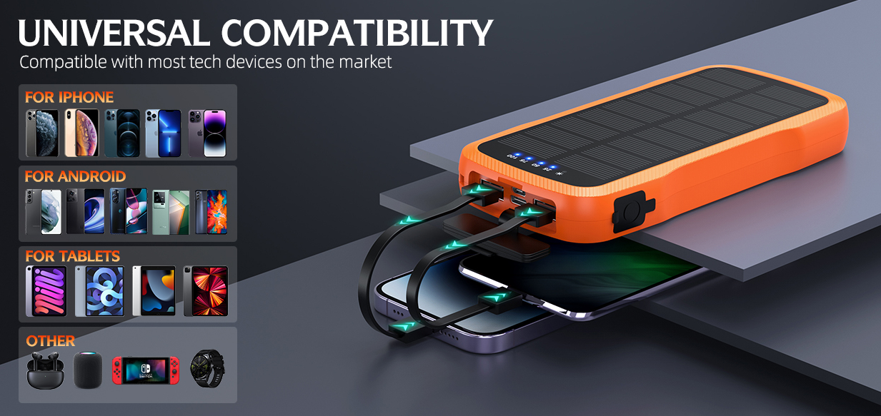 JH903 solar power bank